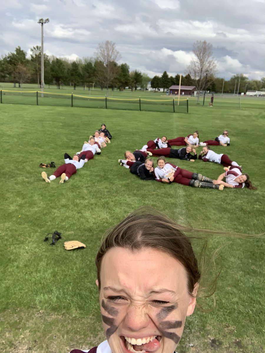 SCSball's tweet photo. Two weeks ago today we were 4-3 and playing in a tough Mankato invitational!  Today we finished the season 16-4 after winning 12 of 13 games in a marathon stretch of softball!  Rest on the weekend …….and playoffs start Monday!  🥎🥎🥎 https://t.co/53q2lpwz7u