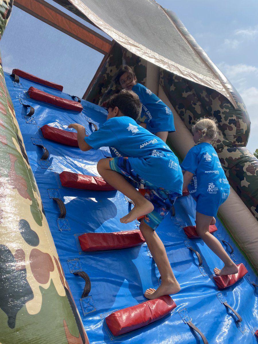 Kinder loved the obstacle courses today at Field Day 2022🤗 What a fun day!! @DCEtrailblazers