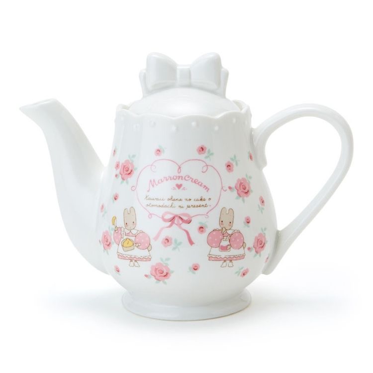 sanriodaily's tweet photo. marron cream tea set 💫 https://t.co/gK2CWfwnHA