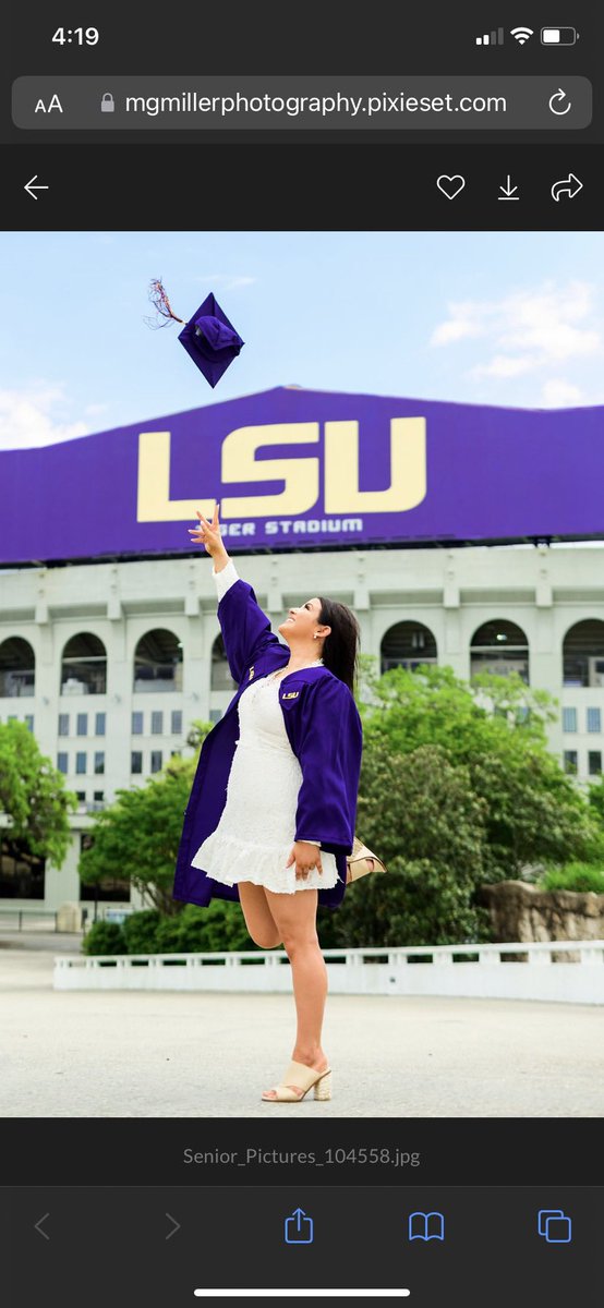 Jeanneboudrea16's tweet image. Happy graduation day! #LSUGrad #LSU22 #aphi