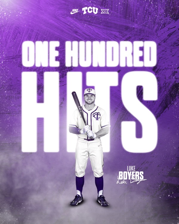Career hit No. 100 for <a href="/Luke_Boyers/">Luke Boyers</a>! He get's us going in the second!

#FrogballUSA | #GoFrogs
