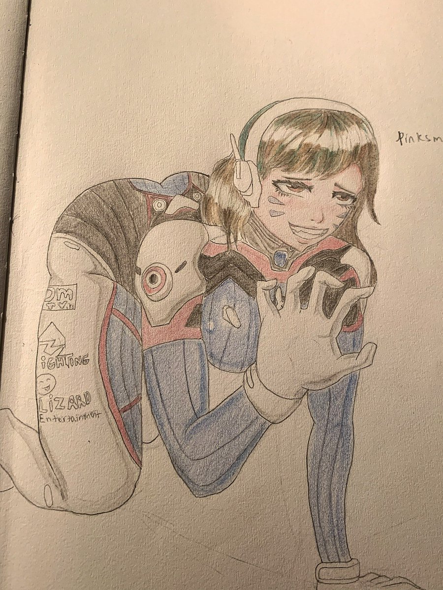 Psmokingangel's tweet photo. https://t.co/v3itJRVeuA fanart!
#D.va #overwatch #femalewarrior #dreamgirl #thicc #anime #animegirl #coloe #traditionalart https://t.co/FYkz2Yuy7w