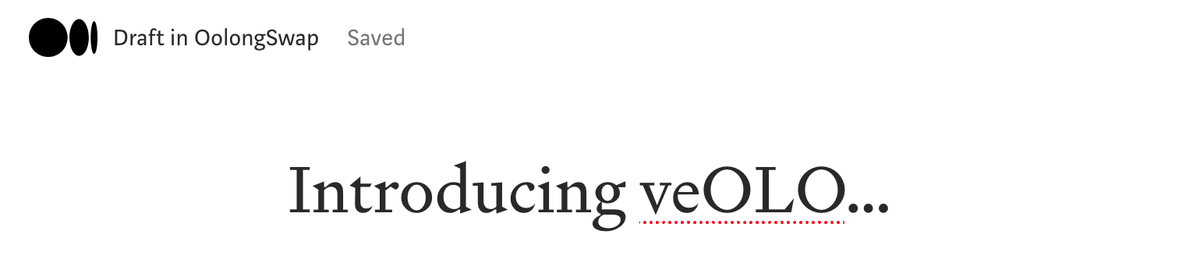 OolongSwap's tweet photo. A long-awaited article... https://t.co/xtAs3uhmRg