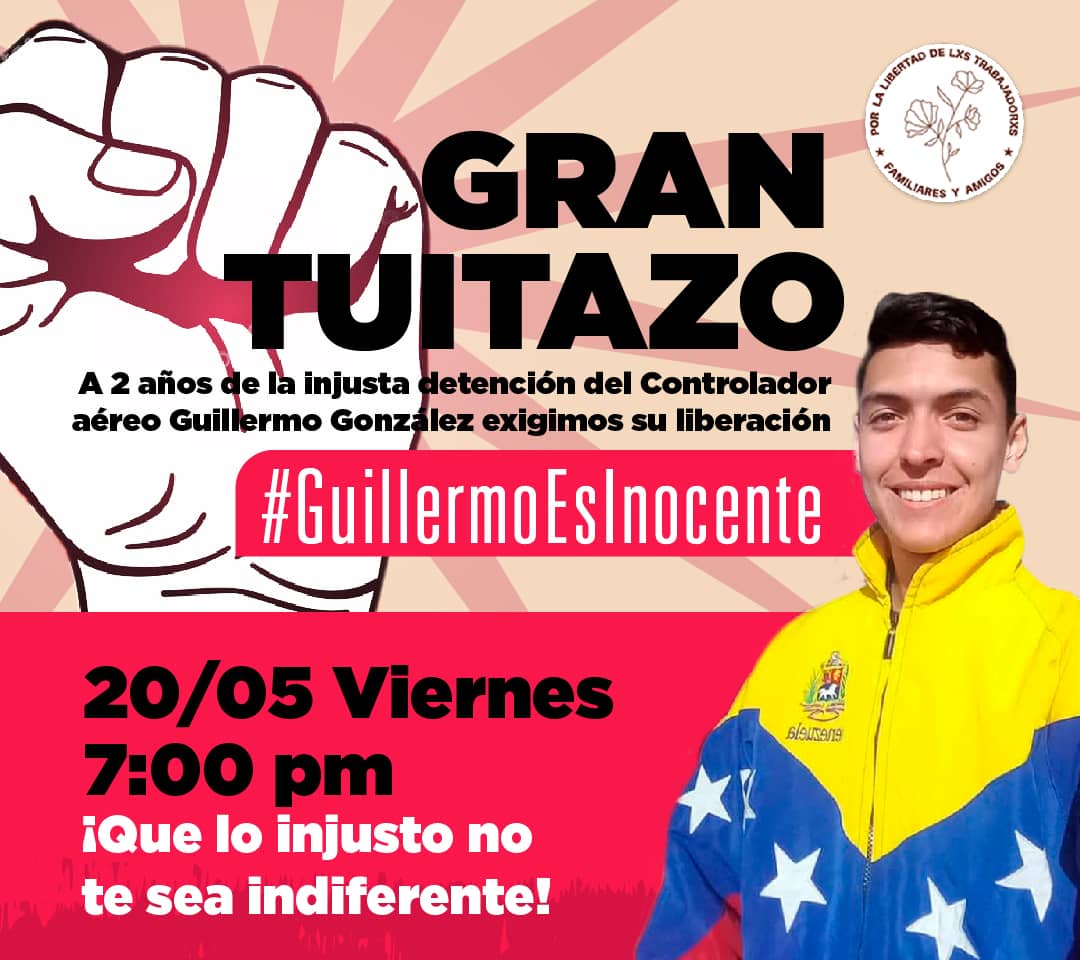 yoxi_baez's tweet photo. Mientras guaido y otros  tantos, que en reuniones públicas y notorias pidieron sanciones y recrudecimiento del cerco y asfixia para el pueblo venezolano, hoy andan muy libre, al joven Guillermo lo encarcelan 2 años. La justicia hoy en vzla y su doble moral! #GuillermoEsInocente https://t.co/uPFUAoft2u