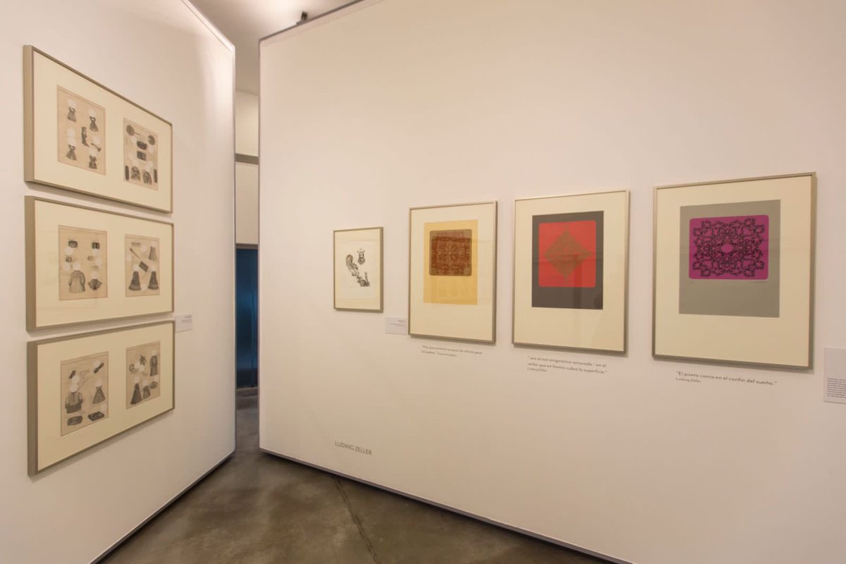 EmbaChileArg's tweet photo. Embajadora @Barbara_figue junto a la Curadora del MNBA, Paula Honorato, inauguró en el #CCMATTA la exposición POESÍA EN EXPANSIÓN. Muestra que abarca más de 40 obras que se exhiben por 1 vez fuera de Chile. Pertenecen a la Colección del @MNBAChile. @Minrel_Chile @culturas_cl https://t.co/vWWnw8uYvl