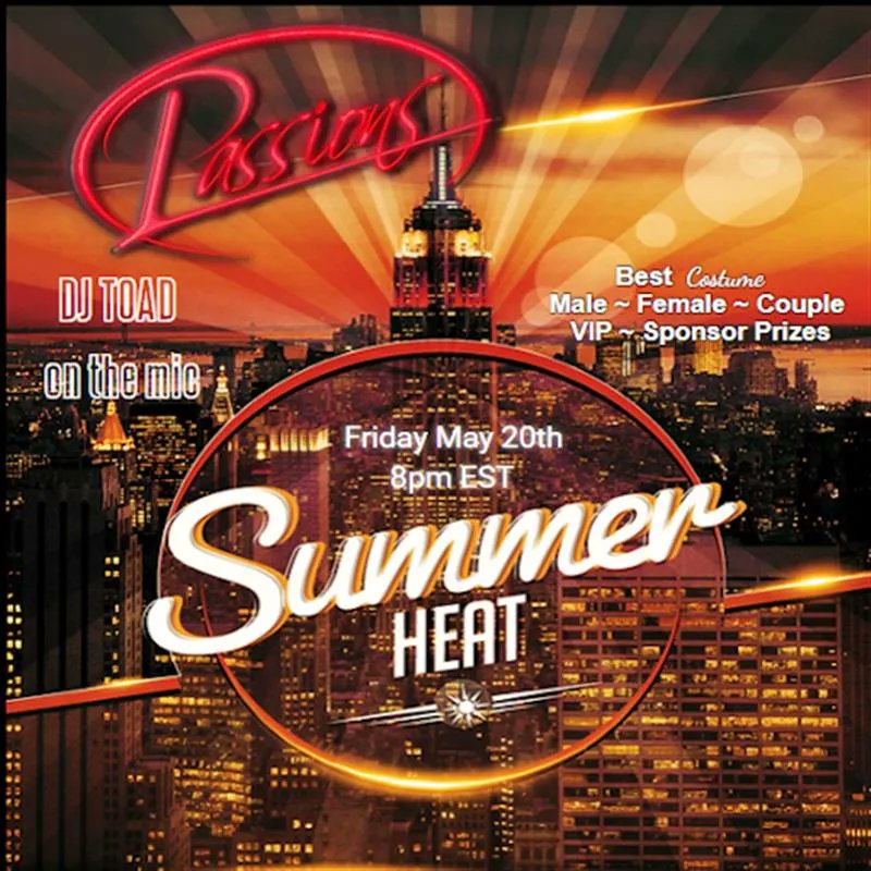 UVClassicEvents's tweet photo. 🔥 Summer Heat 🔥 @ Passions   

Costume Contest~VIP~ Rays ~ Prizes

Virtual DJ &amp; Dancers

Jump in: vww://utherverse.vww/Passions_WG/Passions
Not a member yet? Sign up: https://t.co/SVQB7iF0be

#VirtualWorld
#AdultGame
#OnlineDating
#AdultWorld
#VirtualEvent https://t.co/yVBDwLk7Po