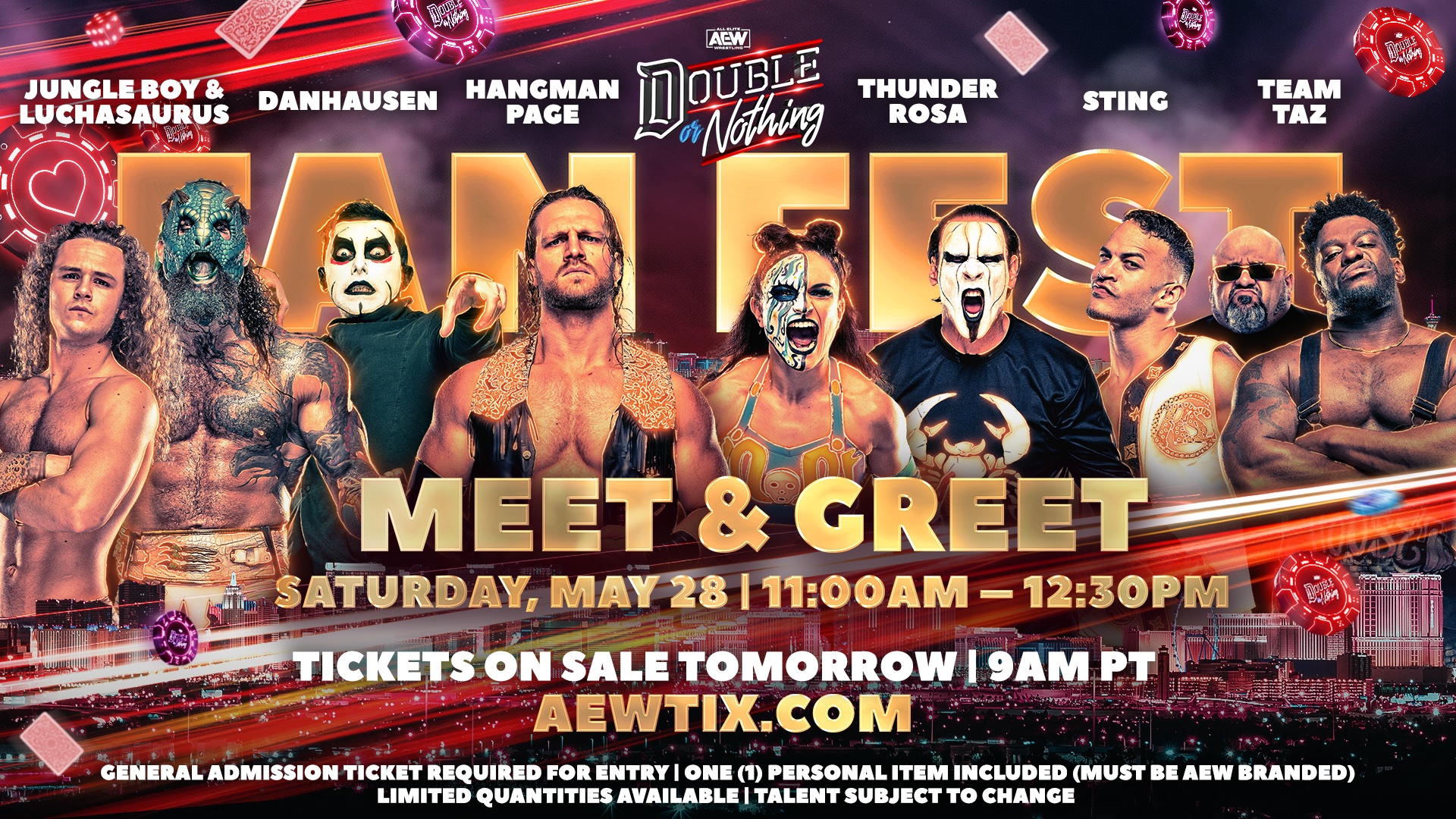 All Elite Wrestling on Twitter "AEWDoN Fan Fest Meet & Greets go On