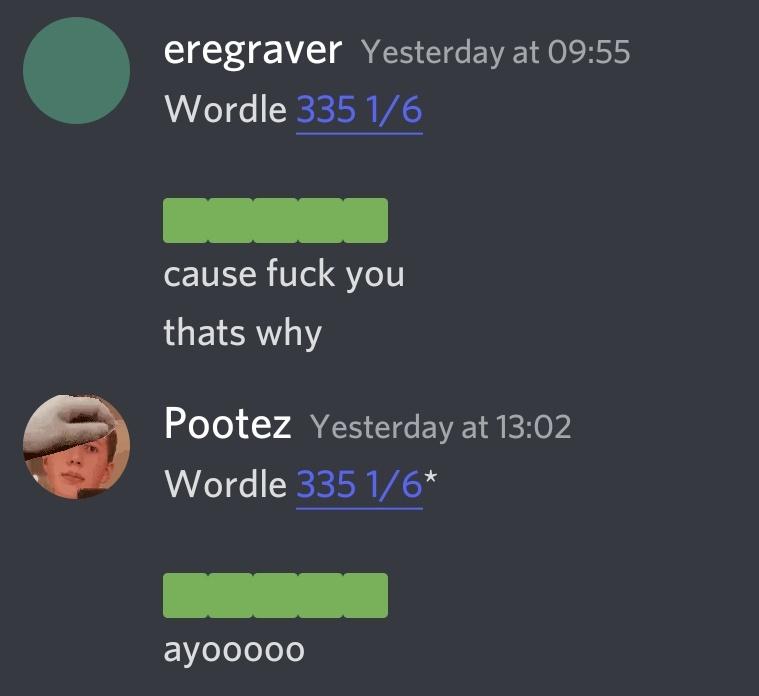 Pootezz's tweet photo. @insidetheslime Great minds. https://t.co/RnYn9MVcrj