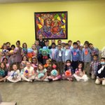 Image for the Tweet beginning: Kindergarten celebrated the favorite tradition
