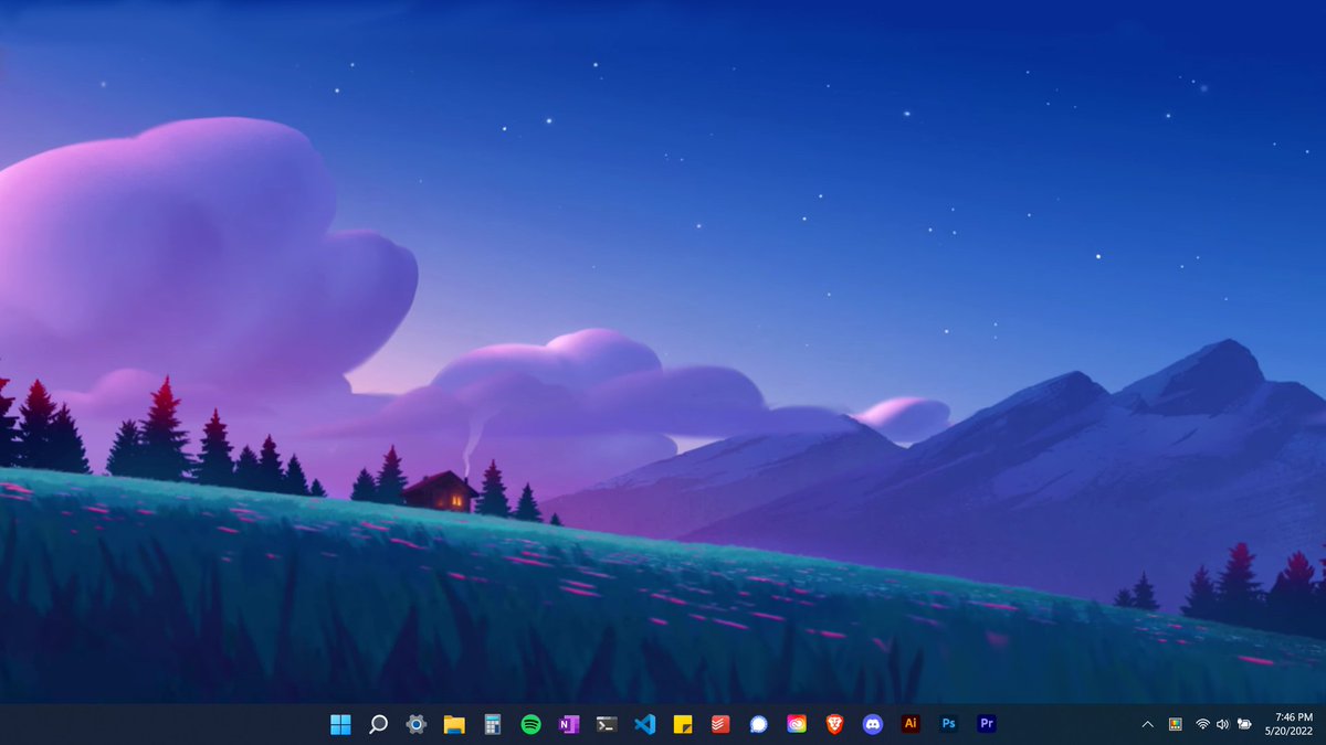 the_galaxy_kat's tweet image. Updated to Windows 11 and the aesthetic is *so* nice.
I&apos;m really loving the #WindowsTerminal and #PowerToys updates!