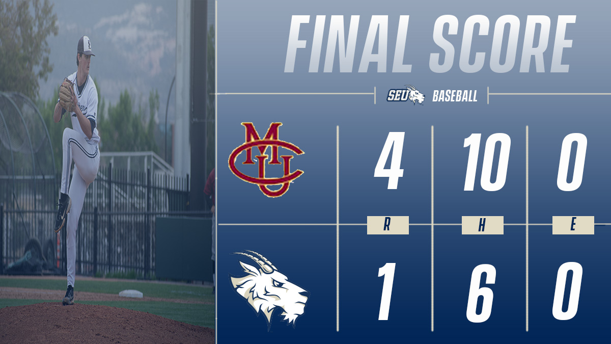 Final from Grand Junction in Game 1 versus Colorado Mesa. Looking to bounce back and stay alive in Game 2 starting at 6:30pm MT #Fearthegoat #GoToppers