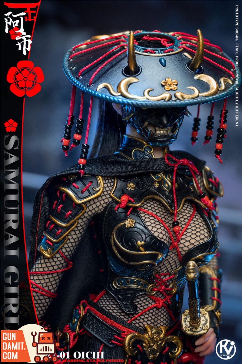 ShowZStore's tweet photo. [Pre-Order] KY Studio 1/6 KY2022-01 Sengoku Period Female Warrior Oichi
Material: Plastic
Scale: 1/6
$219.99 Free Shipping
--------
👇links for more details and updates👇
https://t.co/XH2m71P3lp
#KYStudio #KY202201 #Oichi #samuralgirl 
#actionfigure #modelkit #Gundamit #GD https://t.co/RX04kyP8QE
