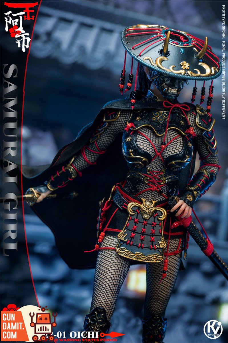ShowZStore's tweet photo. [Pre-Order] KY Studio 1/6 KY2022-01 Sengoku Period Female Warrior Oichi
Material: Plastic
Scale: 1/6
$219.99 Free Shipping
--------
👇links for more details and updates👇
https://t.co/XH2m71P3lp
#KYStudio #KY202201 #Oichi #samuralgirl 
#actionfigure #modelkit #Gundamit #GD https://t.co/RX04kyP8QE