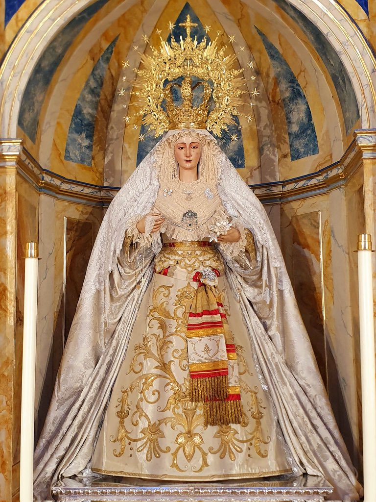 enclavecofrade's tweet photo. 🟣 VIRGEN DE LA SOLEDAD | #benacazón
▪️La Virgen de La Soledad vestida para la Pascua
#Incienso #SemanaSanta #EnClaveCofrade #virgendelasoledad #hdadsoledad https://t.co/56I5lsofEf