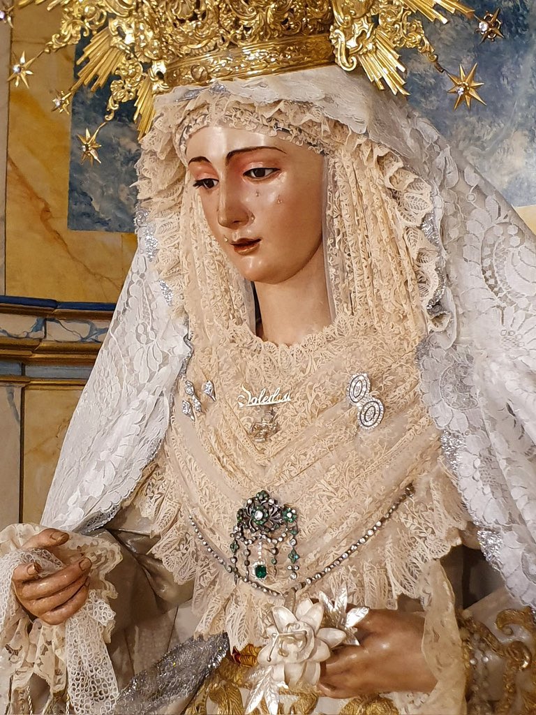 enclavecofrade's tweet photo. 🟣 VIRGEN DE LA SOLEDAD | #benacazón
▪️La Virgen de La Soledad vestida para la Pascua
#Incienso #SemanaSanta #EnClaveCofrade #virgendelasoledad #hdadsoledad https://t.co/56I5lsofEf