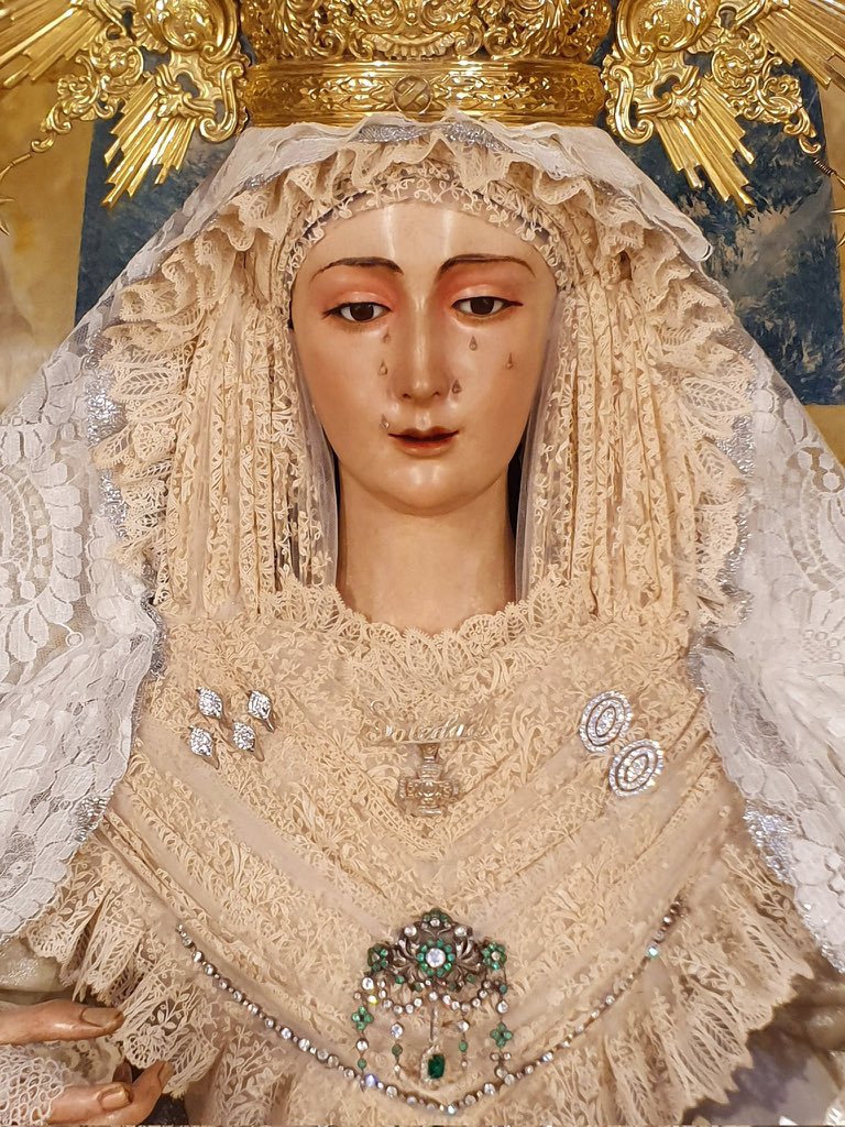 enclavecofrade's tweet photo. 🟣 VIRGEN DE LA SOLEDAD | #benacazón
▪️La Virgen de La Soledad vestida para la Pascua
#Incienso #SemanaSanta #EnClaveCofrade #virgendelasoledad #hdadsoledad https://t.co/56I5lsofEf