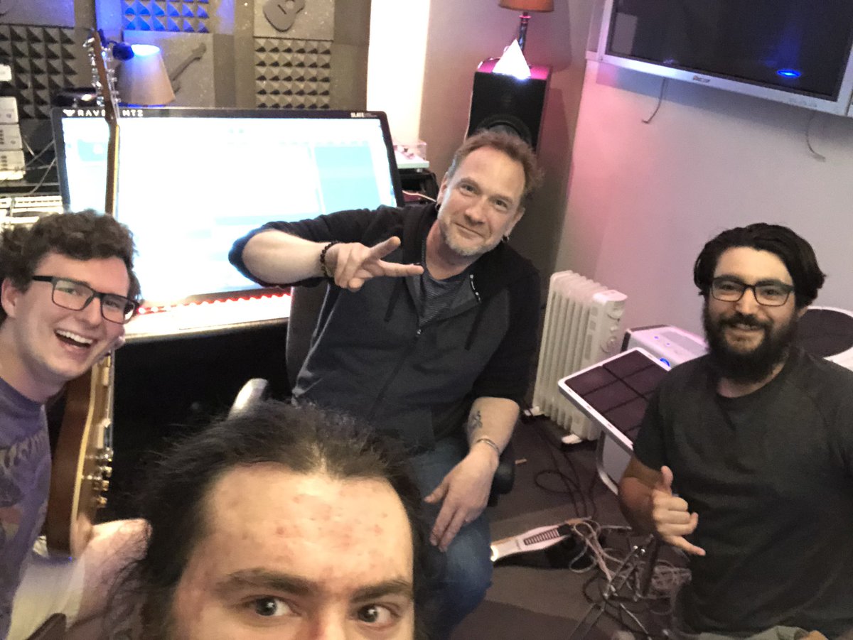 NSM_Band's tweet photo. It’s been a while, but we’re FINALLY back in the studio!! And who better than with Joe Merrick (@jhmerrick)?!

Prepare yourself for a BUNCH of new music coming soon! https://t.co/zZSLqsE1ed