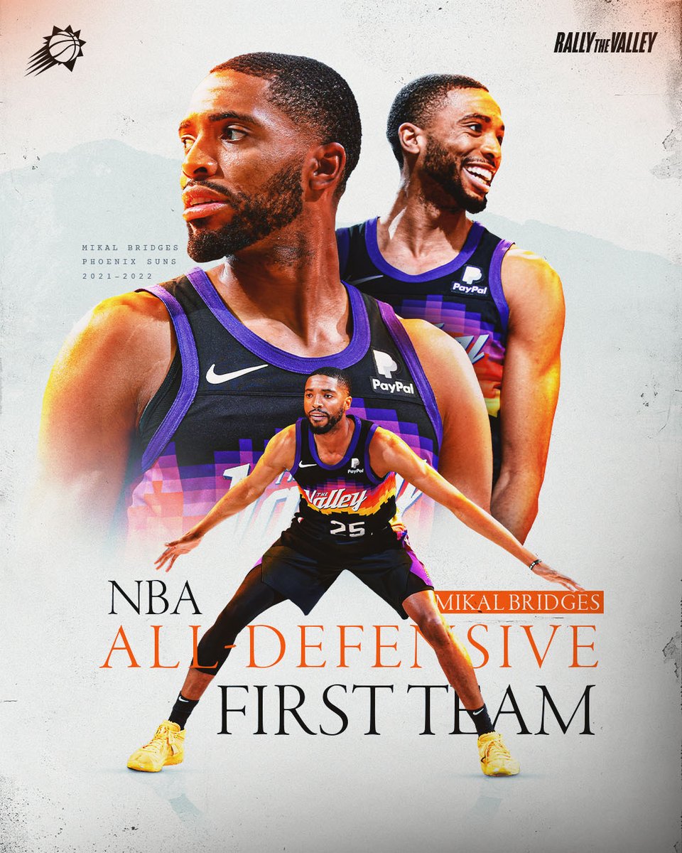 Suns's tweet photo. 🔒 Congrats, @mikal_bridges! https://t.co/v14z4mISxF