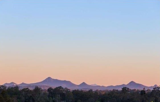 ArtyGlen's tweet photo. My lovely home open for inspection today but you can't see the amazing view from my terrace of the border ranges - so a photo will have to do. :( #Pullenvale #Brisbane https://t.co/xBHDDcRFoI