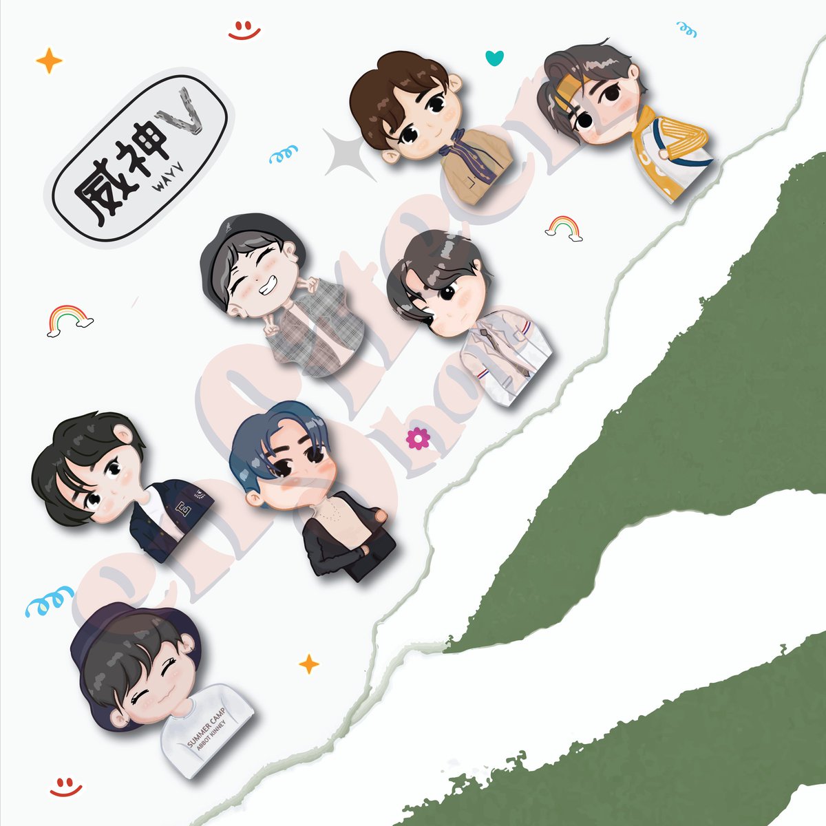 ensiteenshop's tweet photo. Sticker Wayv Deco

🌿bahan: vinyl laminasi doff (anti ait)
🌿ukuran: 7*15
🌿kiss cut (langsung dikelupas aja ga perlu diguntingin lagi)
🌸 originally design by ensiteenshop

harga Rp.12.500 bisa dicheckout di shoppe

#wayv #wayvsticker #stikerwayv #stiker #stickerdeco #cpop https://t.co/eNQRdSiiF8