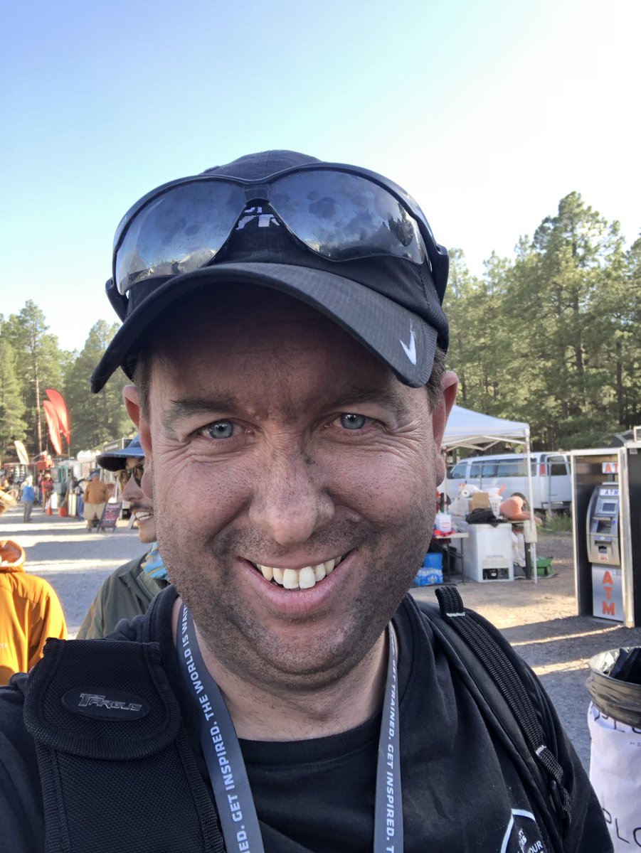 WesBolingTN's tweet photo. Battling wind, sun and dust and having a great time at @OverlandExpo! Proud to rep @NokianTyresNA! https://t.co/cfza6SVzuJ