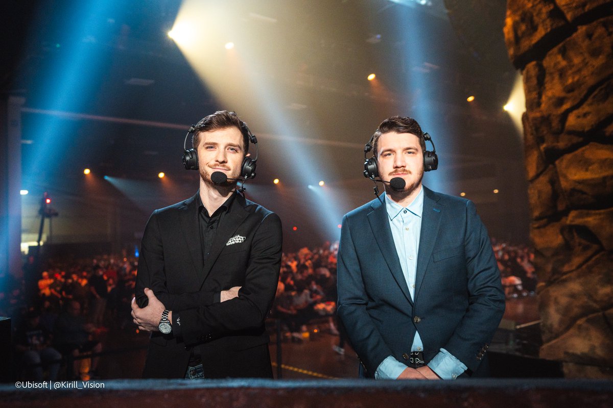R6esports's tweet photo. Casters appreciation tweet 😍 https://t.co/r3KKLnY99P