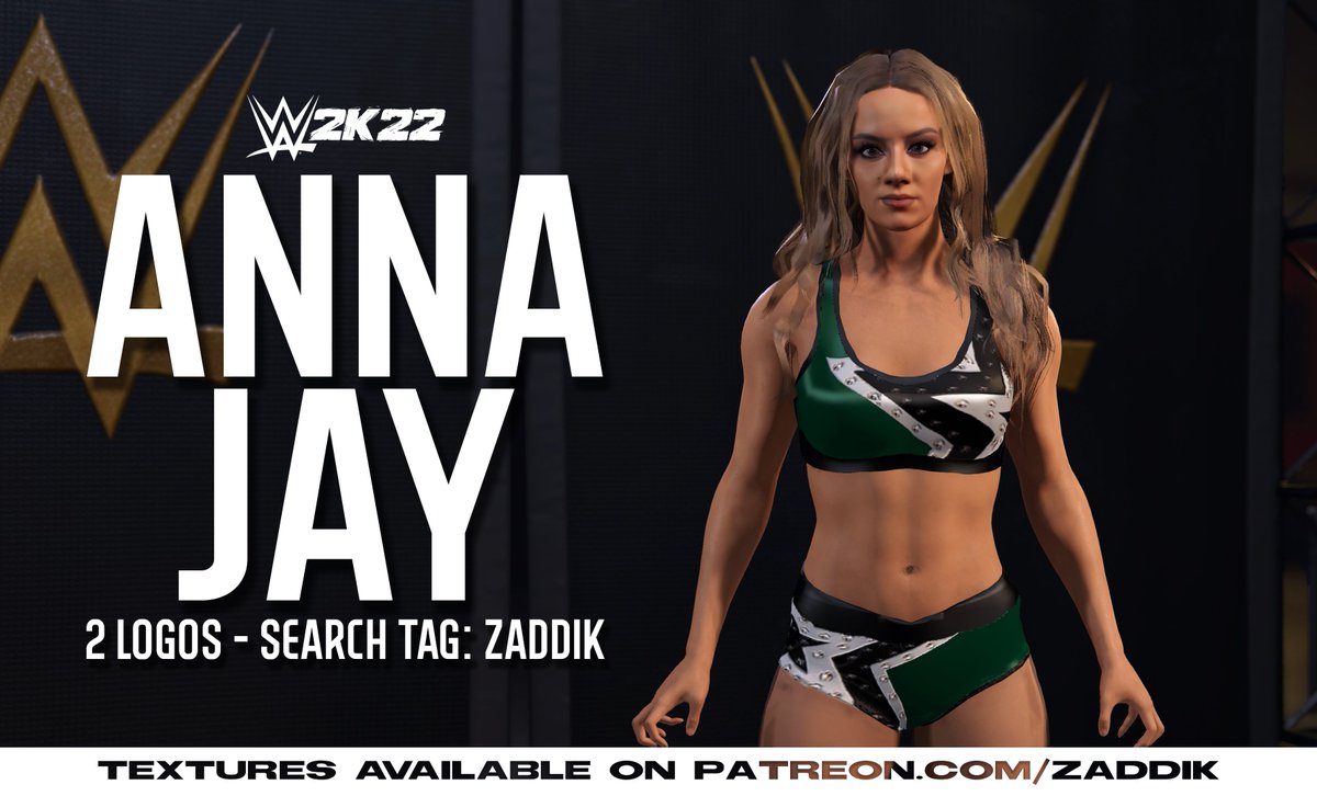 _Zaddik's tweet photo. Anna Jay is now available for download!
@annajay___ #WWE2K22 https://t.co/WHGBIo00Tr