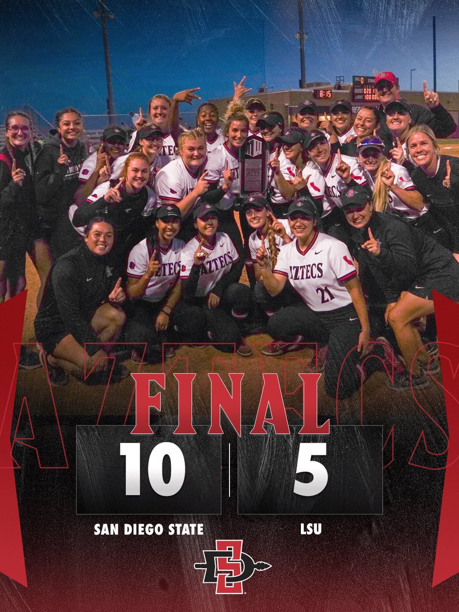 SDSU 10, LSU 5