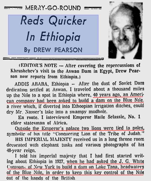 RT @GERD26129839: By DREW PEARSON
Interview with Emperor Haile Selassie 1964
#GERD
#Ethiopia 
#Africa https://t.co/9lyvIRC0Bp