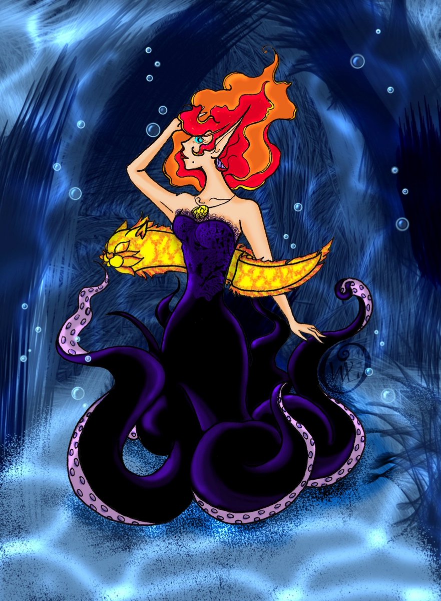 holymoonkin's tweet photo. Flamel as Ursula from The Little Mermaid. With Murris as her moray eel of course

#mermay2022 https://t.co/qDkxgE6znn