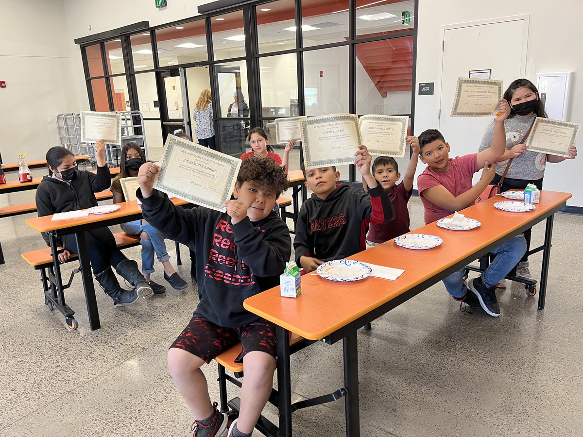 Breakfast celebration for our respect campaign nominees! Thank you for being school leaders…📝