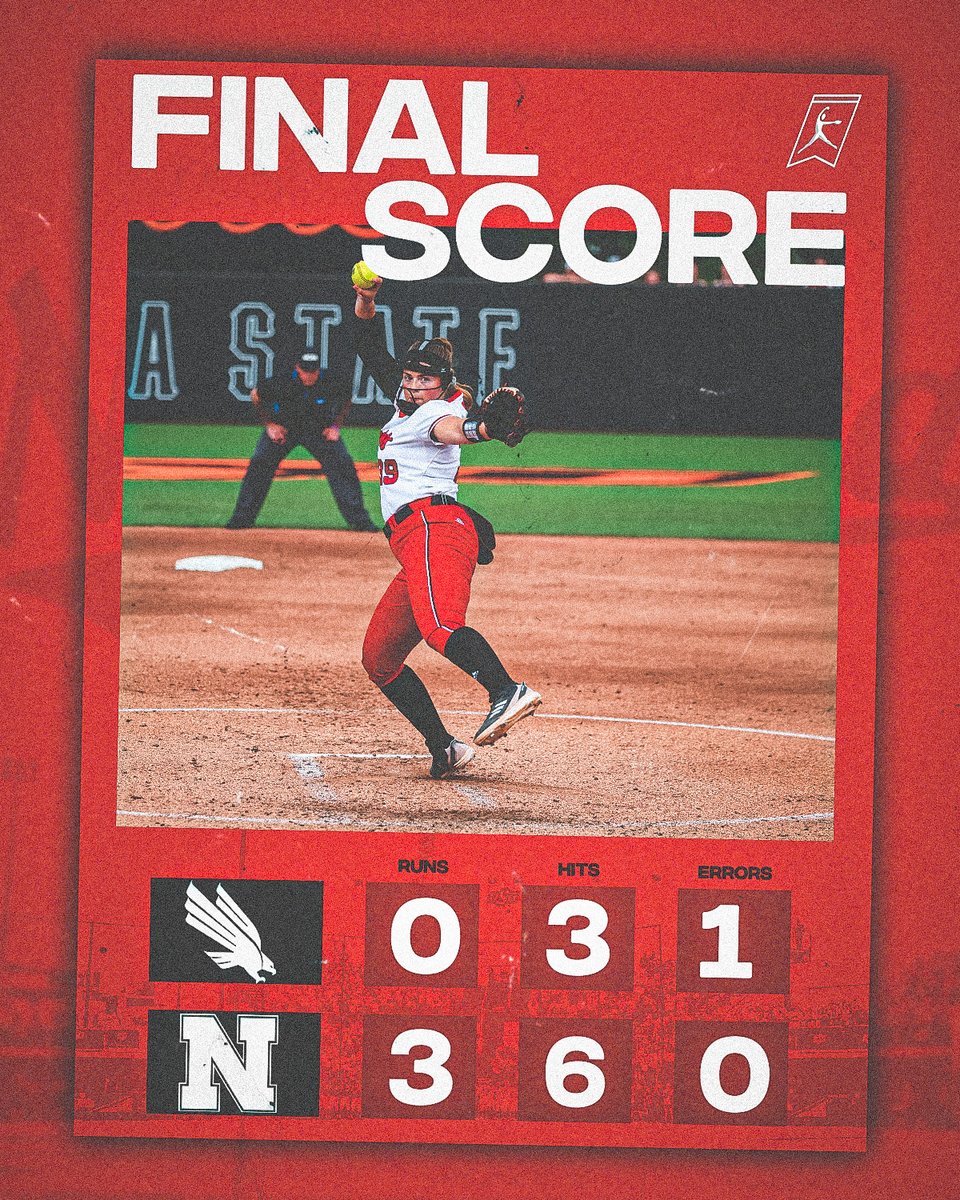 HuskerSoftball's tweet photo. Business ✔️
taken care of. https://t.co/SWYQfsE2s2
