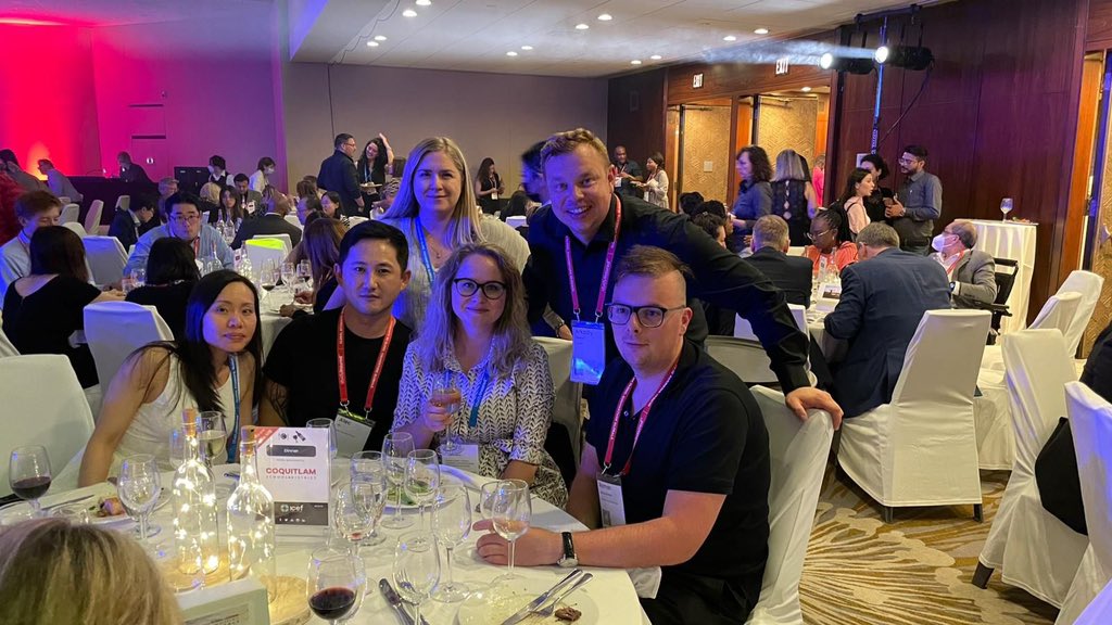 Anachka's tweet photo. #ICEF 2022 Toronto was a big success! https://t.co/LDJ5nVqrMi