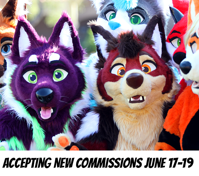 PrimalSuits's tweet photo. The dates are in! I will be taking on new projects June 17th-19th. You can apply for a commission through our Quote Form which will appear on the website during that time.

Updated pricing is also now available on our site, found in the bio! https://t.co/Zdixae6K89