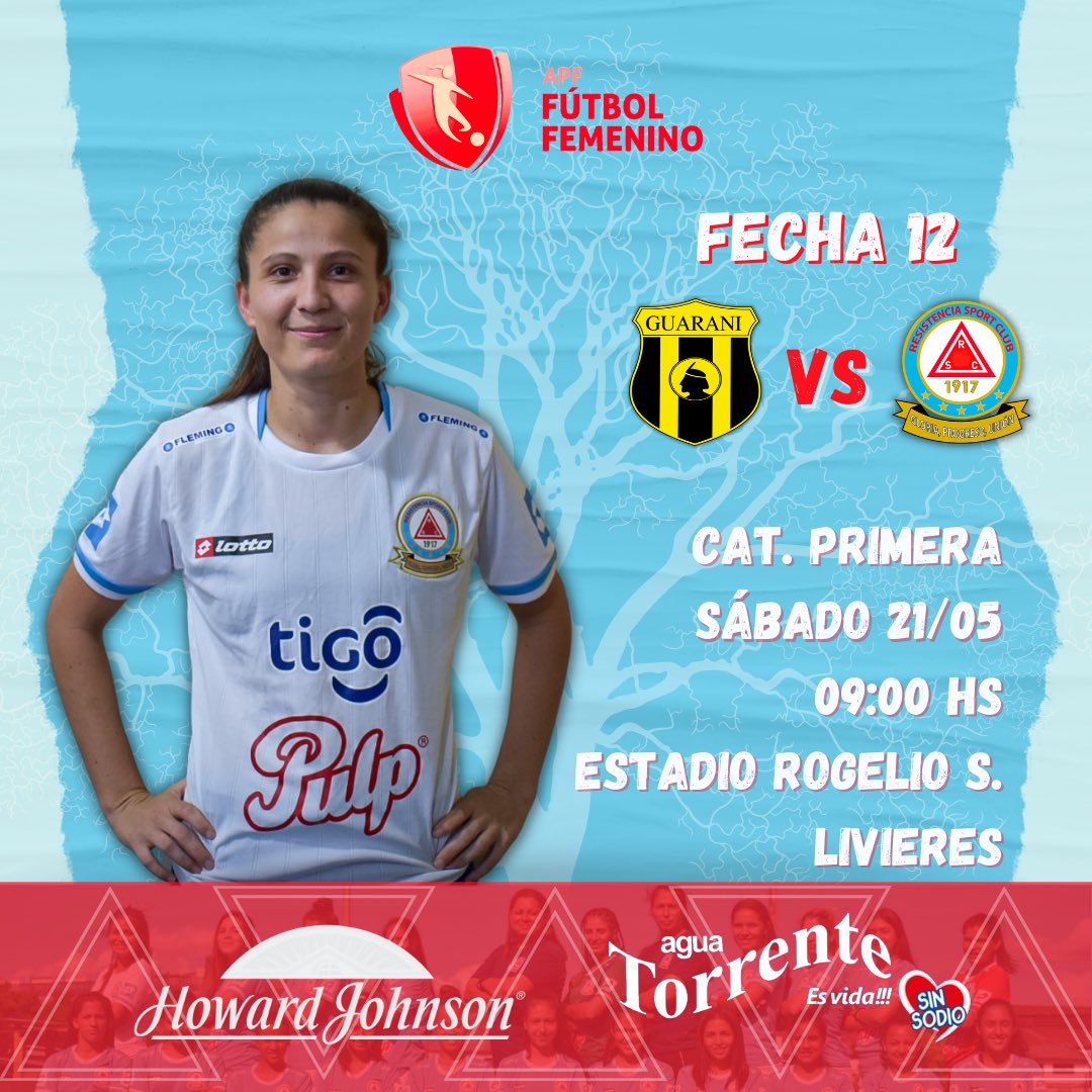 resiscfem's tweet photo. •Próxima cita•🔺⚽️

🗓Fecha 12 - 21/05
•Categoría Juvenil - 07:00hs
•Categoría Primera - 09:00hs
Club Guaraní 🆚 Resistencia Sport Club
📍Estadio Rogelio S. Livieres 

#vamosresi #vamosceleste #lacelestemipasion https://t.co/9yuNzcN3CT