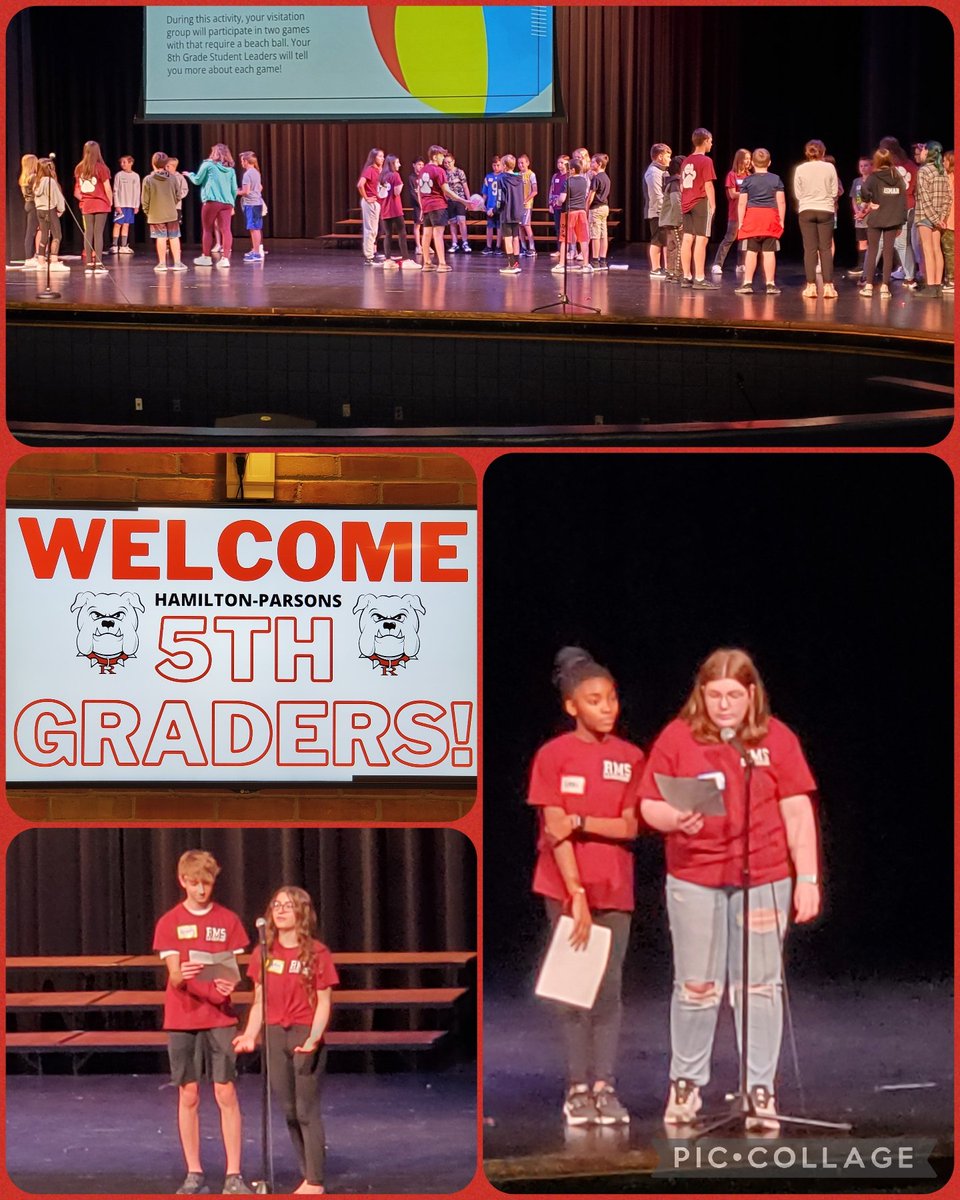 romeoschools's tweet photo. Our 8th grade leadership students did an outstanding job welcoming the 5th graders to RMS this week. The visit was planned and executed entirely by students. Well done! #BeRomeo @RomeoSupt @BradMartz7 https://t.co/9OELnQk3c7
