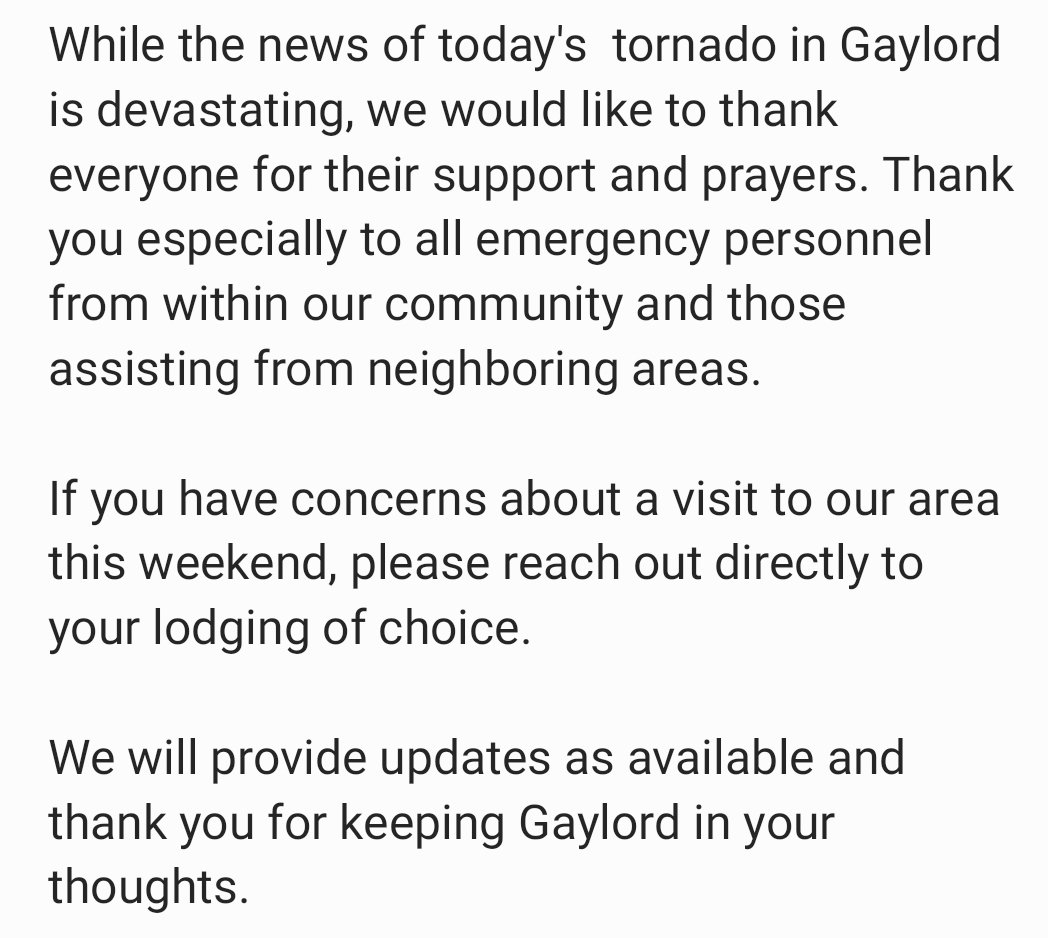 GaylordMichigan's tweet photo. https://t.co/Wc4ItcIuWI