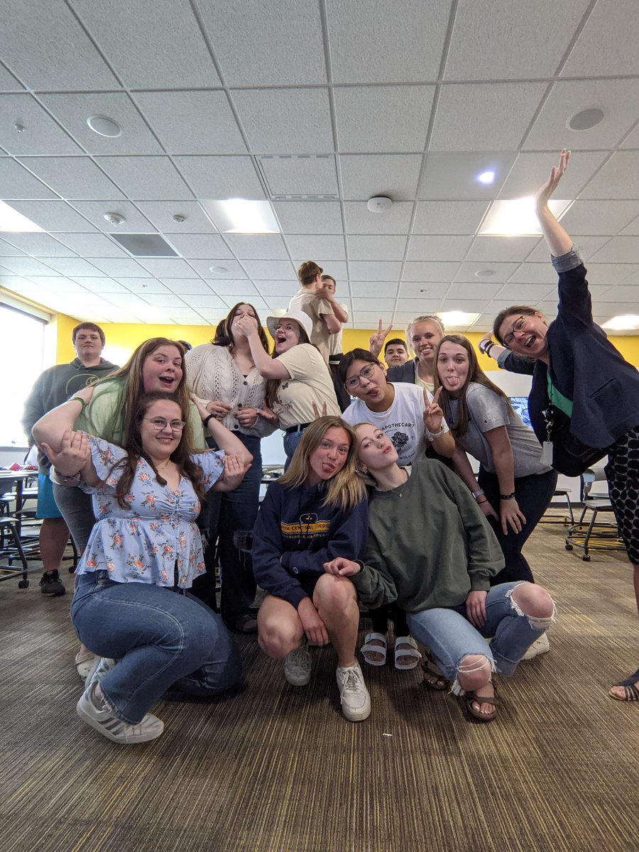 We celebrated yesterday, but today was their last day of high school and I'm so proud of Ring's Ramp! These incredible young adults brought joy to my days and asked the best random questions (no, seriously - we had a form)! 😂 Hey great big world - take care of these kids. ❤️