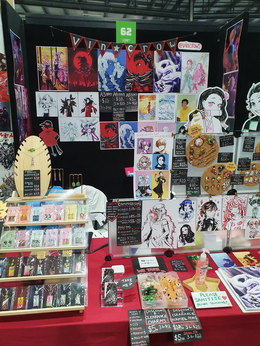 VinCrows's tweet photo. Come find us at booth #AA62 at #ozccadelaide !! See you there 😊 https://t.co/xspyMKSawQ