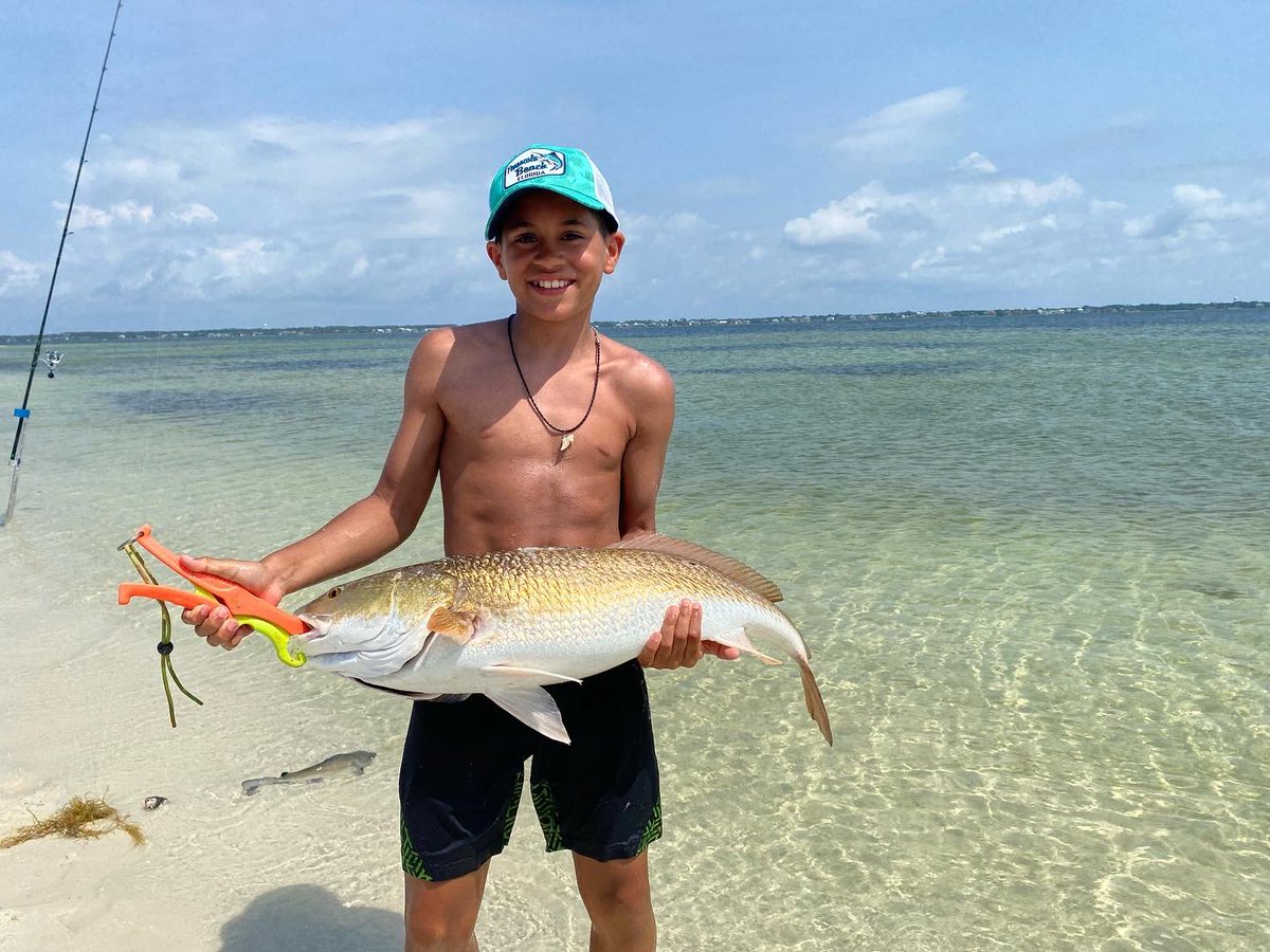 waynesimien's tweet photo. Got the boys on some bull #RedFish #BucketListFish good hookup @perdidoblane https://t.co/eqw9m9jsMc