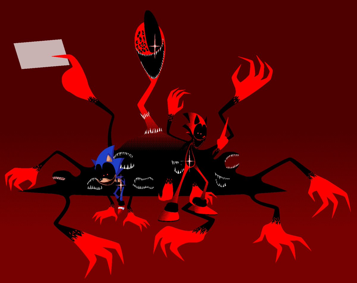 AnarackWarriors X પર: Like how sonic.exe has those corrupted versions of tails eggman and knuckles. fatal error has those too. nicknamed the code puppets they are lifeless bodies that fatal can control