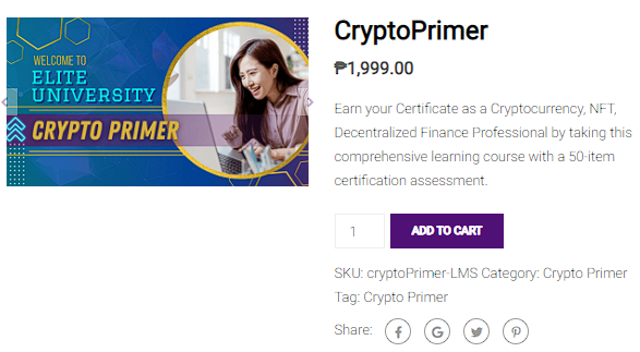 MiningMiranda's tweet photo. 🚀 CRYPTO PRIMER COURSE is now available!

👉  COMPREHENSIVE and NEWEST Course offering in our ELITE UNIVERSITY! Widen your knowledge GET Certified in our Crypto Primer Course!

🚀 Enroll now: https://t.co/0ZmA71z23m

#CryptoPrimerCourse #EliteUniversity #CryptoJourneyStartsHere https://t.co/d7CtbTZ0Ek
