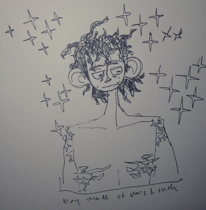 🛸late night rain doodles 