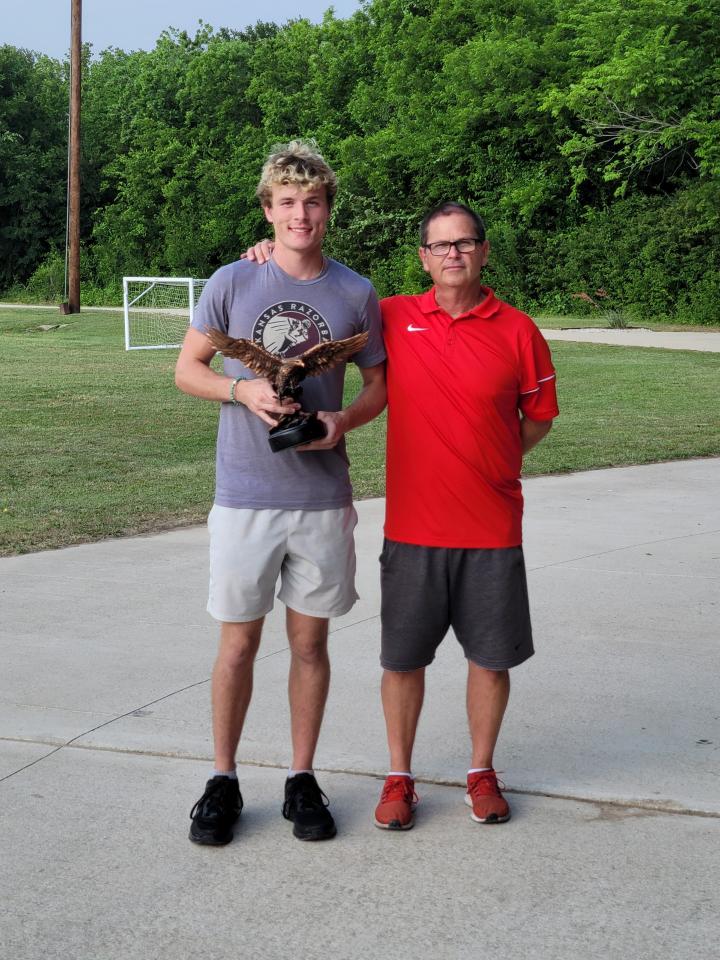 ArgyleTf's tweet photo. Pics from our Eagle Awards Track and Field Picnic/Banquet: Good fellowship; All Region, All State, Academic All State; Co Sprinter of Year @rileypage_5 ,Hurdler of the Year @Jaxon_Mosley_ https://t.co/sdKAE0jhNF