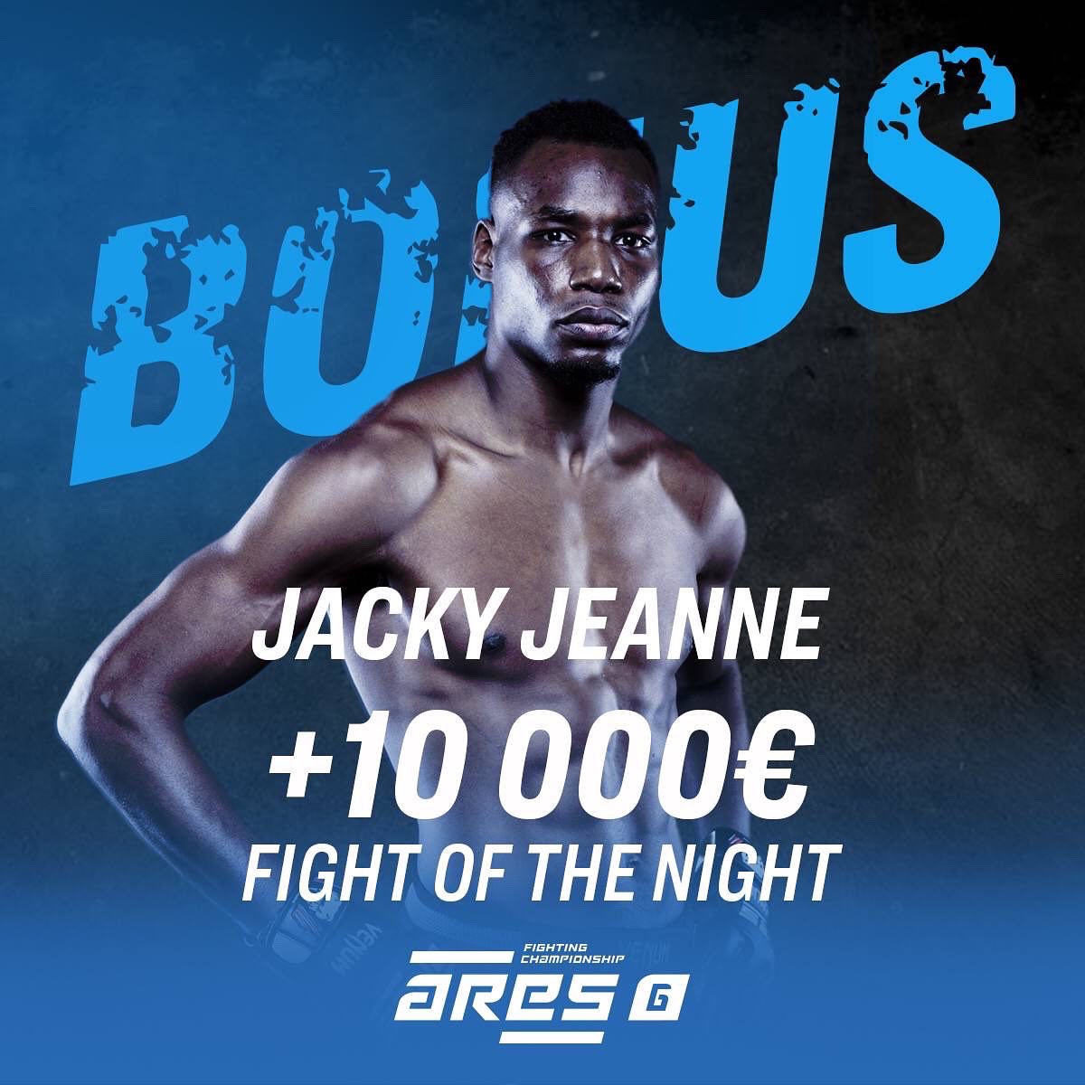 ares_fighting's tweet photo. Un combat rempli de rebondissements qui est élu 𝙁𝙄𝙂𝙃𝙏 𝙊𝙁 𝙏𝙃𝙀 𝙉𝙄𝙂𝙃𝙏. 🤯

Félicitations à Jacky Jeanne et Hugo Guillon, vous l’avez mérité. 💰 https://t.co/q2RJqSYPpw