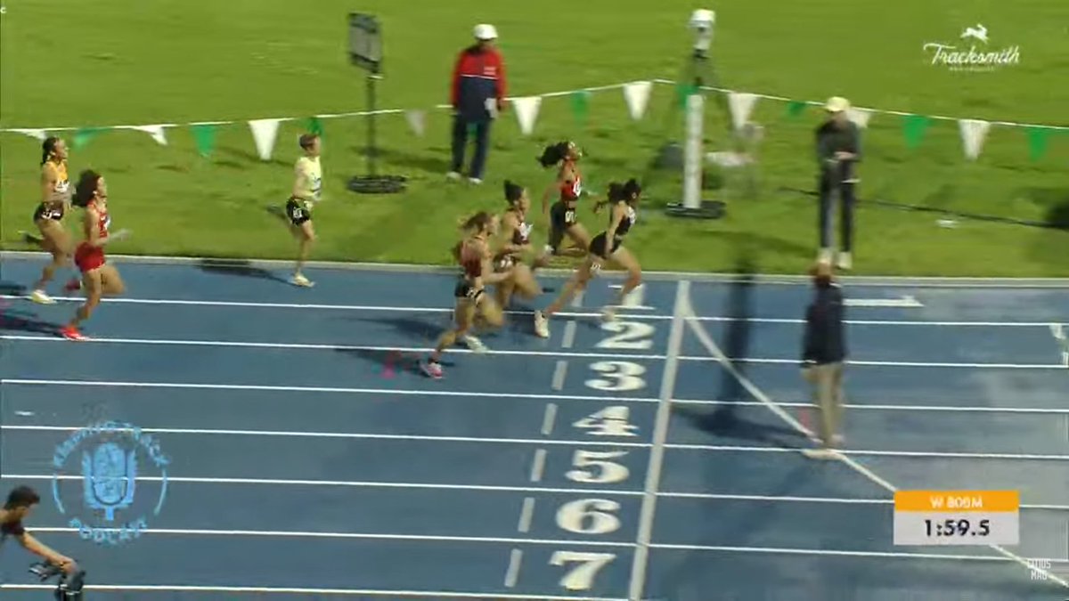 jgault13's tweet photo. Wow! Juliette Whittaker becomes just the second high school girl to break the 2:00 barrier in the 800, running 1:59.80 to win at the Track Night NYC Meet.

Only Mary Cain (1:59.51) has gone faster. What a night for high school 800m running. https://t.co/kA8MHC2ve8