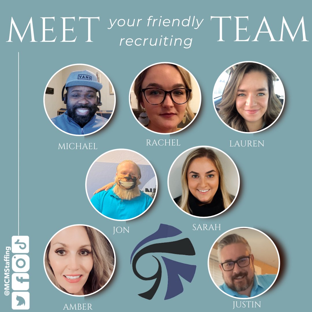 The friendly faces that will be getting you snug in your job

Leave a name below and I’ll get you connected and stared on the journey to you career fairytale.
#newjob #recruiters #friendlydfaces #awesometeam #recruitingcrew #staffing #jobsearch #needwork #newjob #hiring #applynow