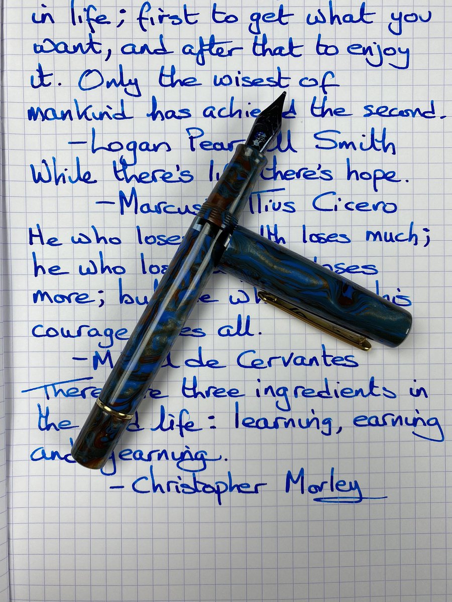 garryeves's tweet photo. Writing Sat 21 May Narwhal Schuylkill and Colorverse Supernova
Todays tools
Narwhal Schuylkill <Steel Goulet Jowo Broad> + Colorverse Supernova
https://t.co/Hpm6S1mi5c
#edc #fountainpen #fountainpens #penoftheday #dailypen #NarwhalSchuylkill #ColorverseSupernova https://t.co/vVVWMStLXJ