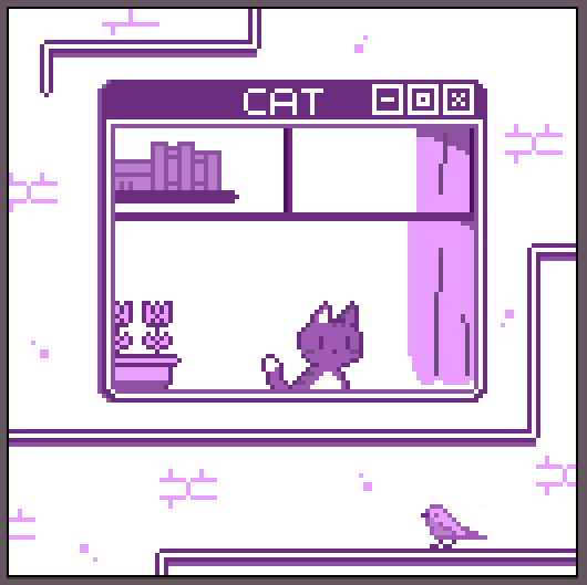 AlsoDefalt's tweet photo. Cat House
99

#Cat #pixelart #aseprite https://t.co/SqVt17Qzz5