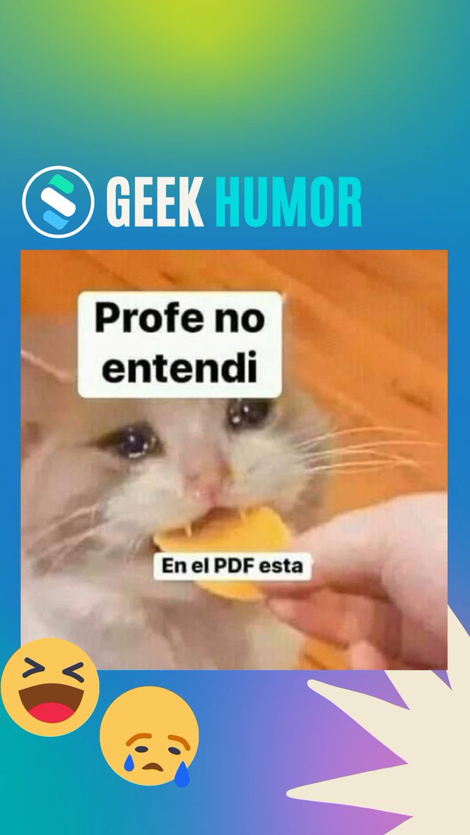 sysesaIT's tweet photo. geek humor para el viernes #sysesa #geekhumor #memeuniversidad #meme #funny https://t.co/6zC0YuR3lL